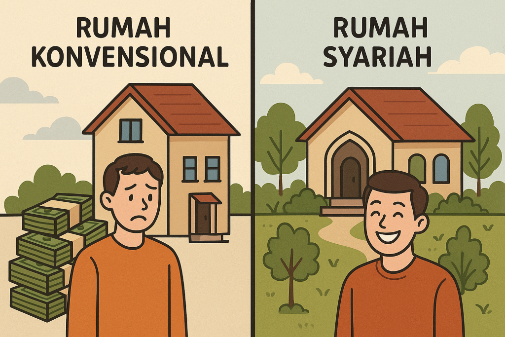 Perbandingan sistem perumahan syariah dan konvensional