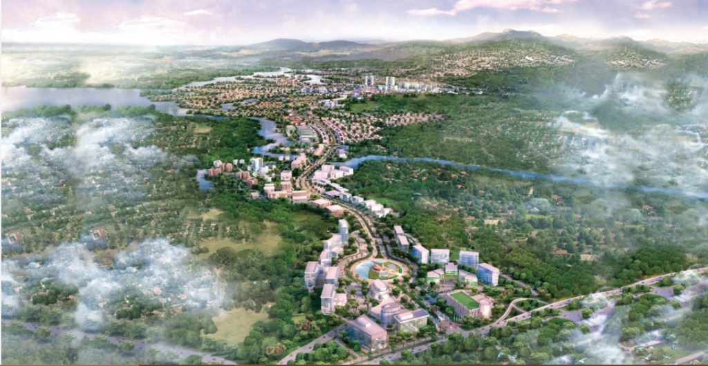 Peta lokasi Tasnim Vintara dekat Tol Padalarang dan Kota Baru Parahyangan